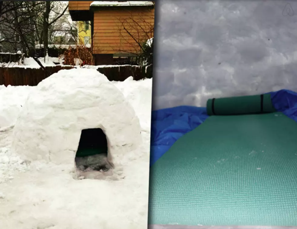 Cambridge Man Renting Out Igloo For Ten Dollars A Night