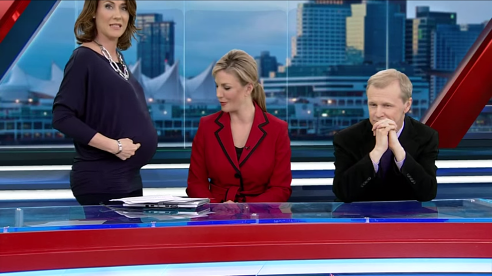 News Anchor Gets Hate Mail Over Baby Bump