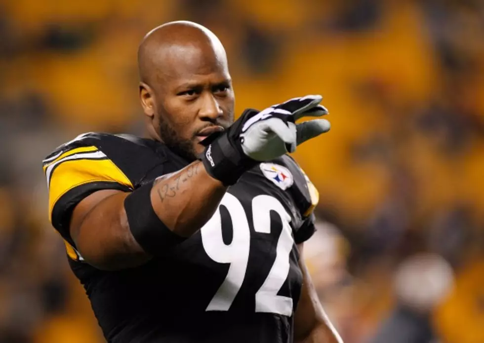 James Harrison of the Steelers Returns His Sons&#8217; Participation Trophies