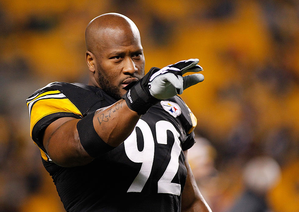 James Harrison of the Steelers Returns His Sons’ Participation Trophies