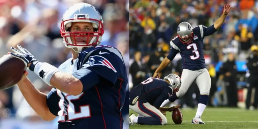 Brady, Gostkowski Honored With End Of Month Awards