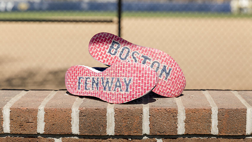Fenway Park Themed Sneakers From New 