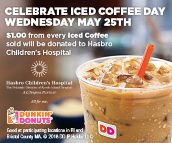 Dunkin' Donuts Iced Coffee Day