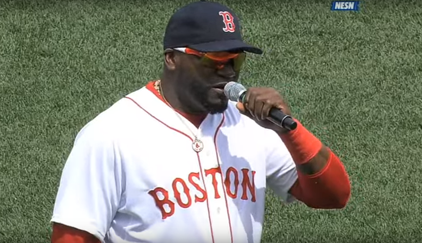 You're F*cking Right David Ortiz Will Reenact His Speech for Wahlberg's  Boston Bombing Movie