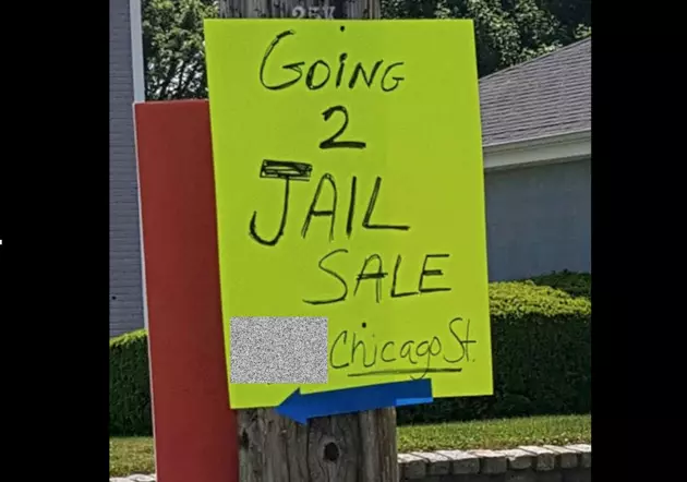 &#8220;Going To Jail Sale&#8221; Sign Spotted In Fall River