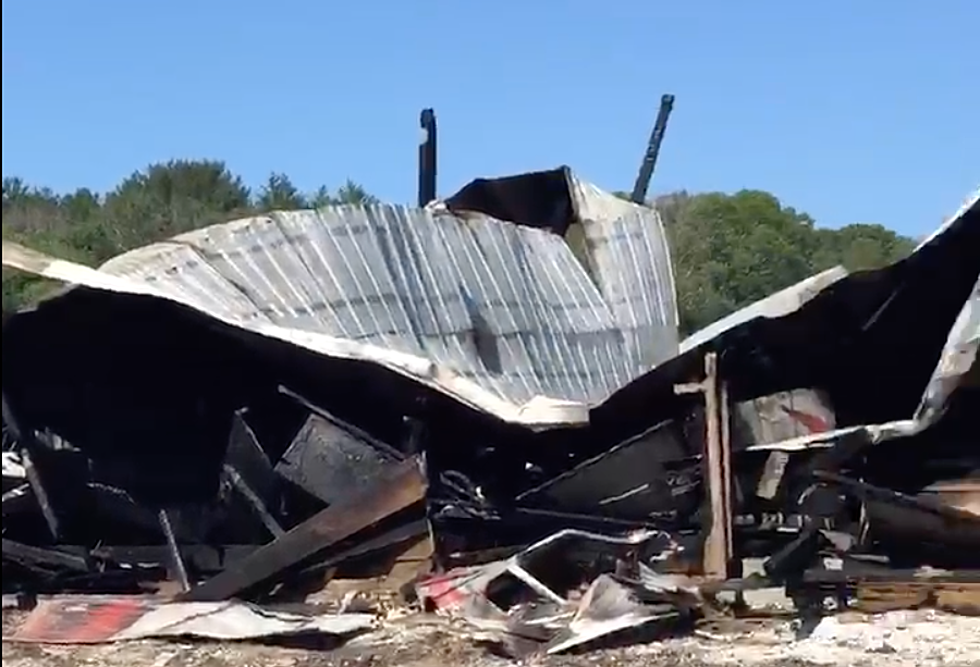Aftermath Footage Of The Westport Dairy Farm 3-Alarm Fire [VIDEO]