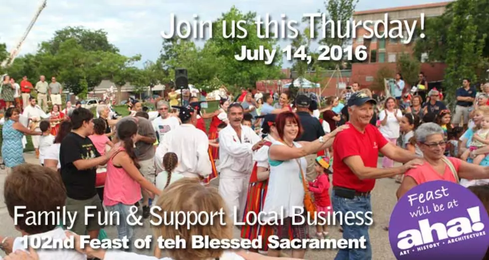 102nd Feast Of The Blessed Sacrament Joins aha! Thursday Night