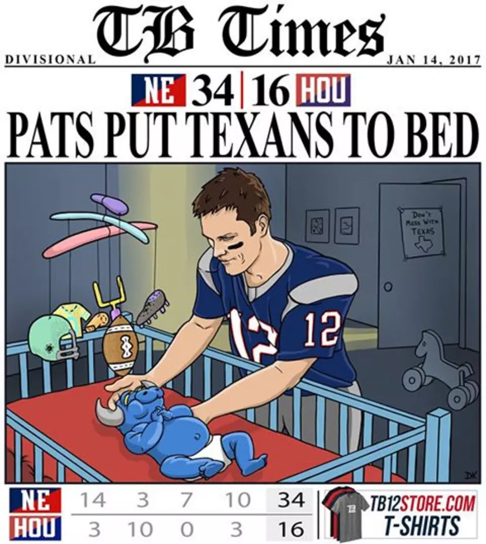 Tom Brady &#8220;Puts Texans to Bed&#8221;