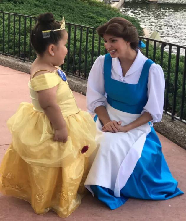 Disney Make-A-Wish Kid Meets Her Hero
