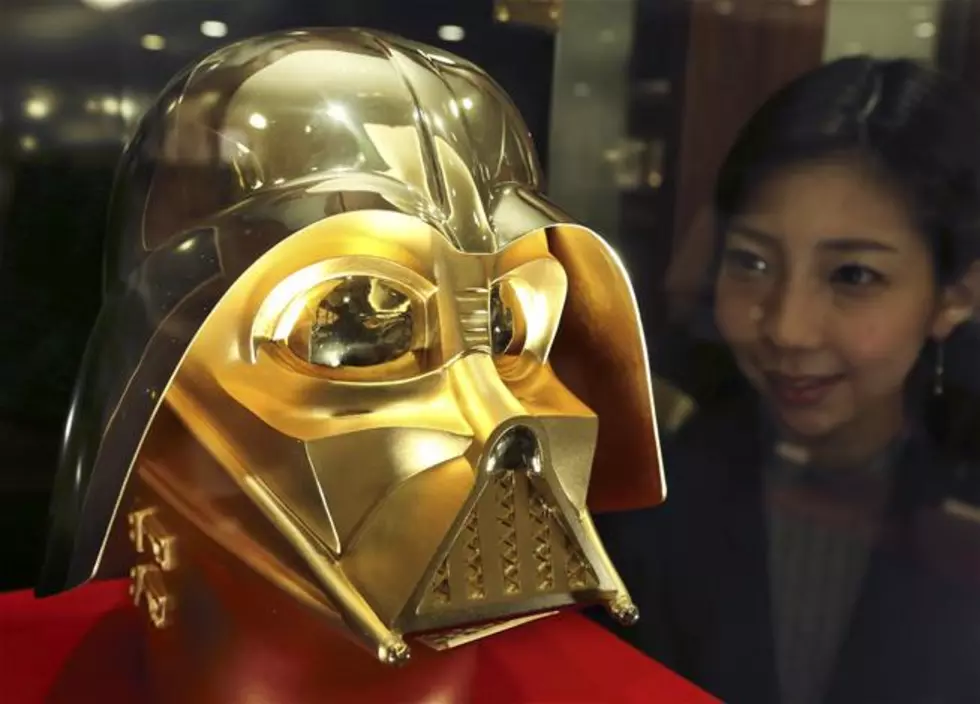 24-Karat Gold Darth Vader Helmet For Sale Today
