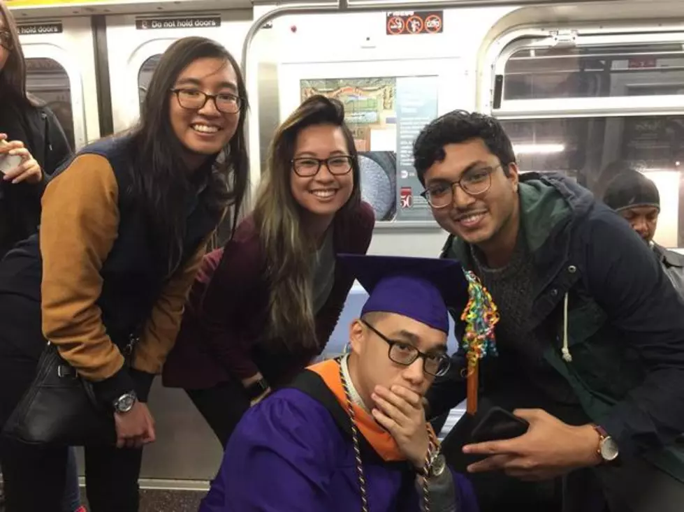 Impromptu Subway Graduation (VIDEO)
