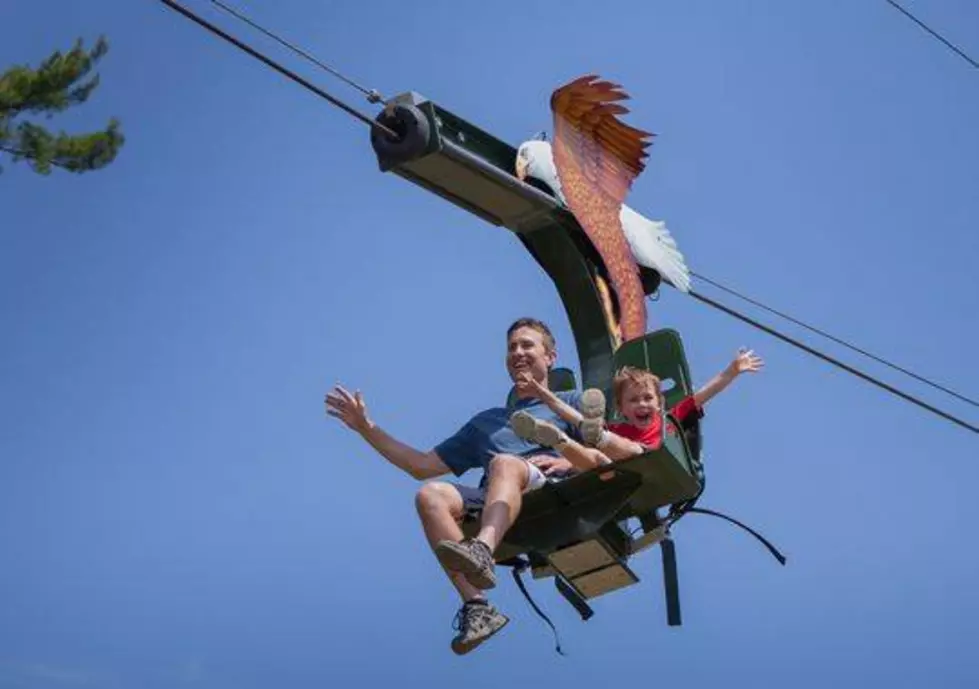Zip Line Opens At Roger Williams Park Zoo