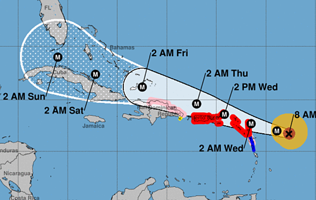 Hurricane Irma Is Now A Catagory 5