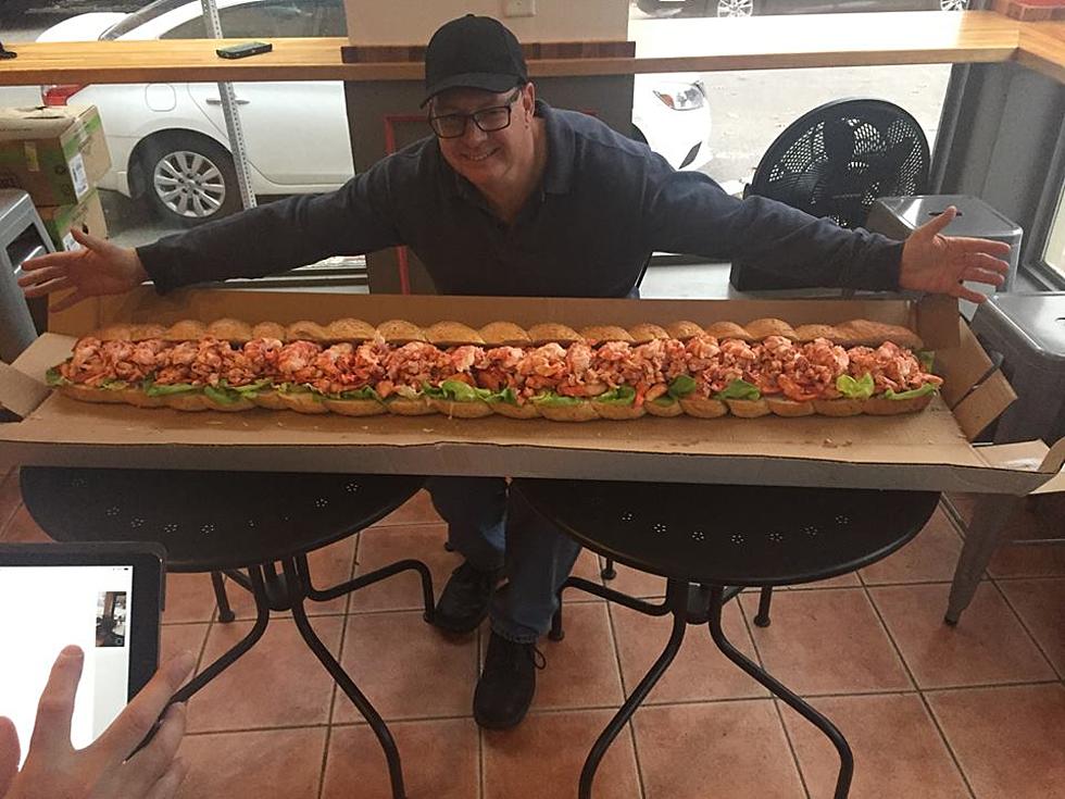 Could You Eat This 5-Foot Lobster Roll? [Road-Trip Worthy]