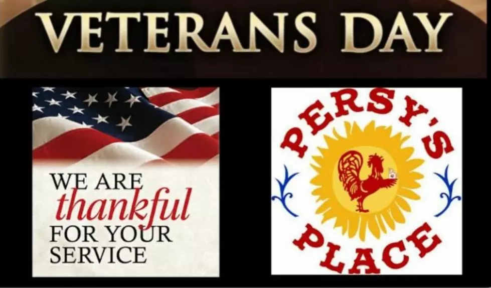 Complimentary Meal For Active & Veteran Military at Percy’s Place