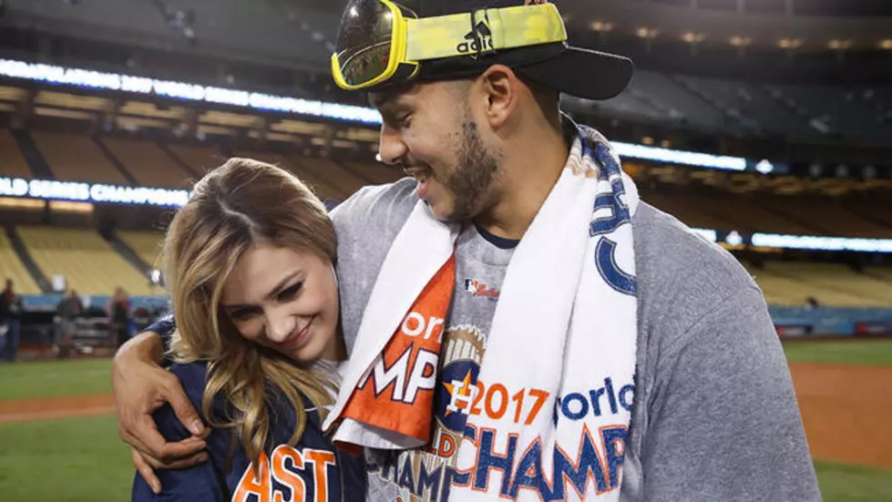 Astros Player Proposes After Winning World Series [VIDEO]