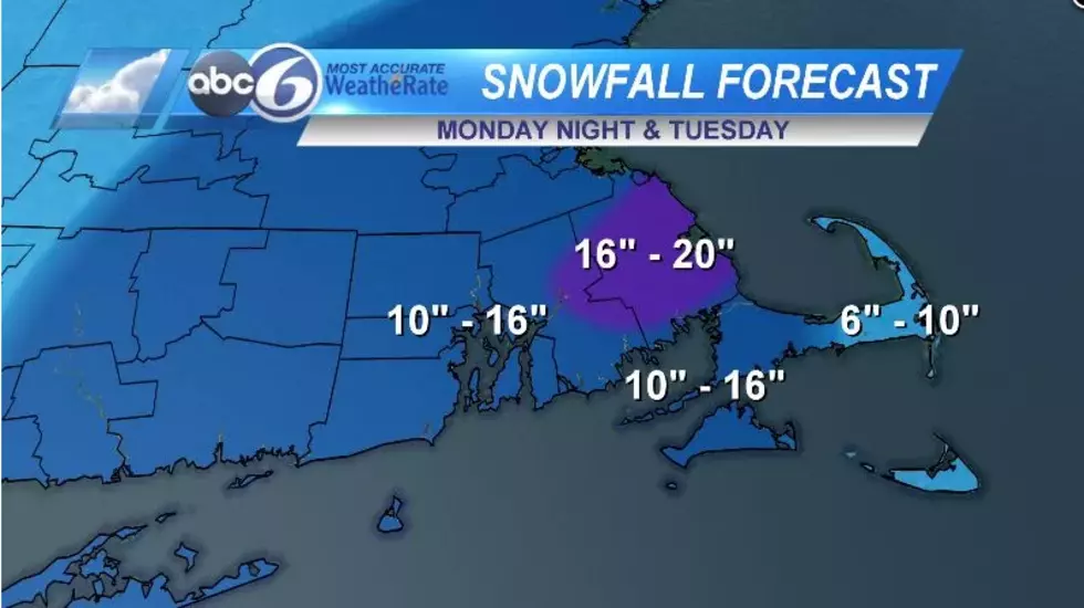 Southcoast to get Slammed with Snow