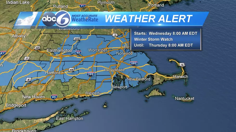 Winter Storm Watch Issued For The Southcoast