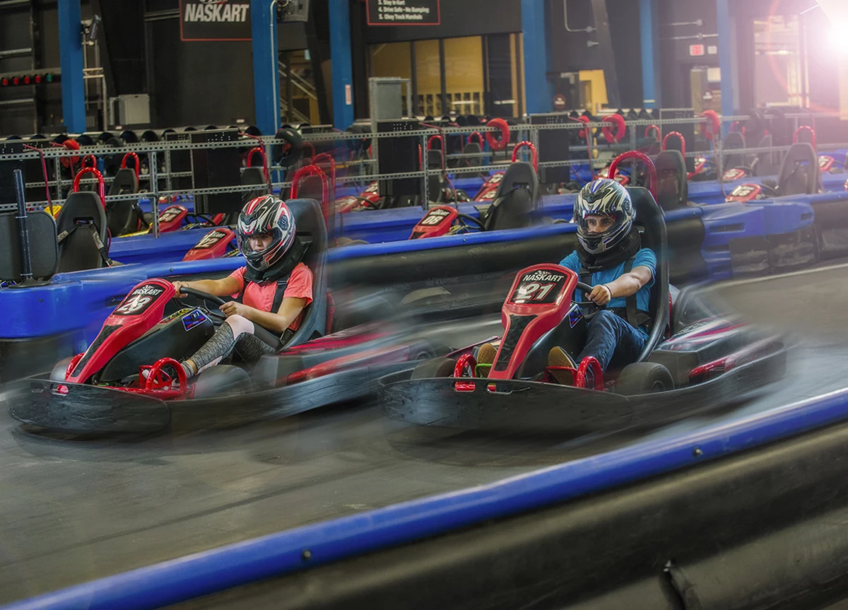 World's Largest Indoor Go-Kart Track and Trampoline Park Now Open