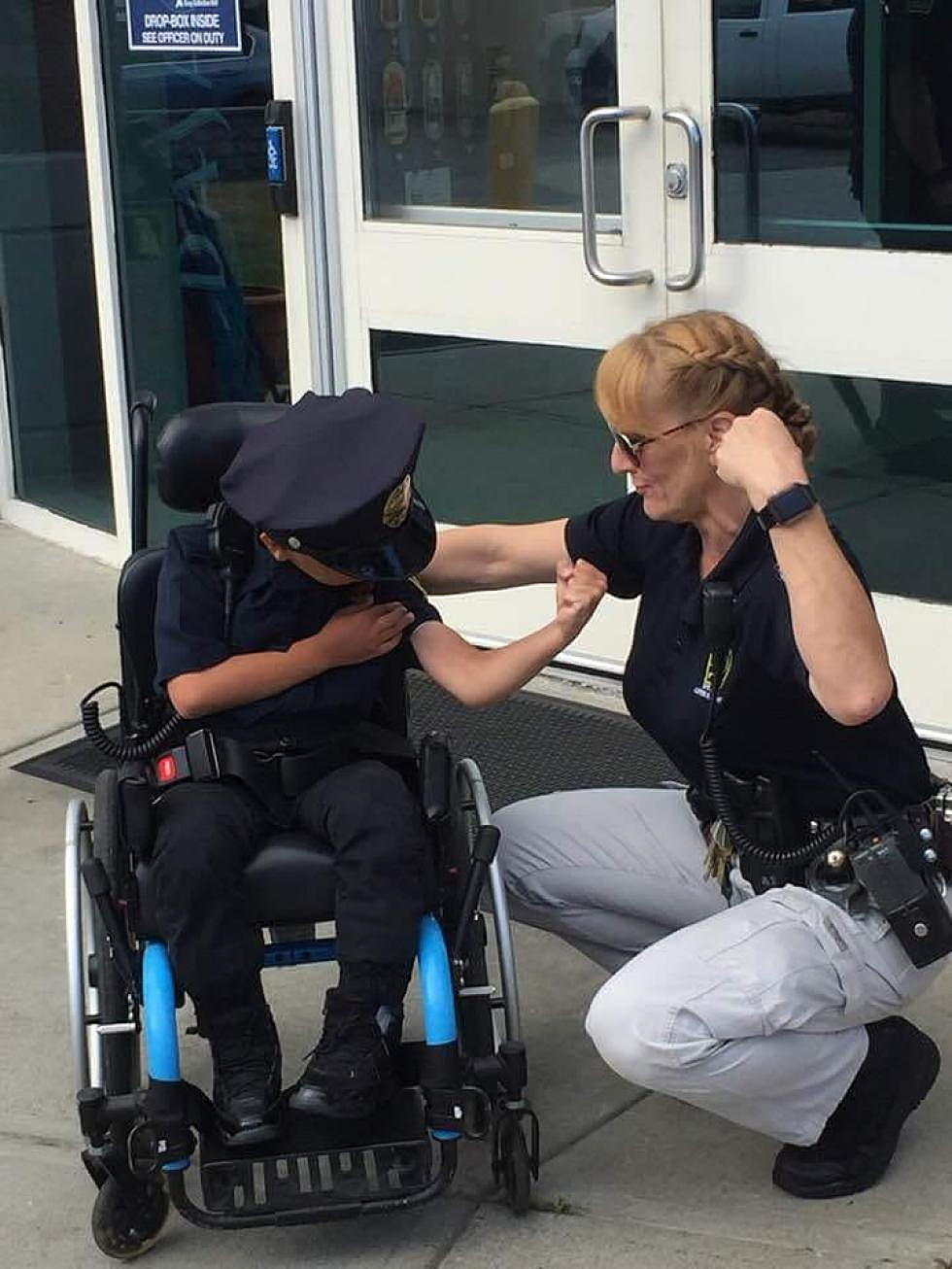 Feel Good Moment: Fall River Boy Becomes a Police Officer for a Day