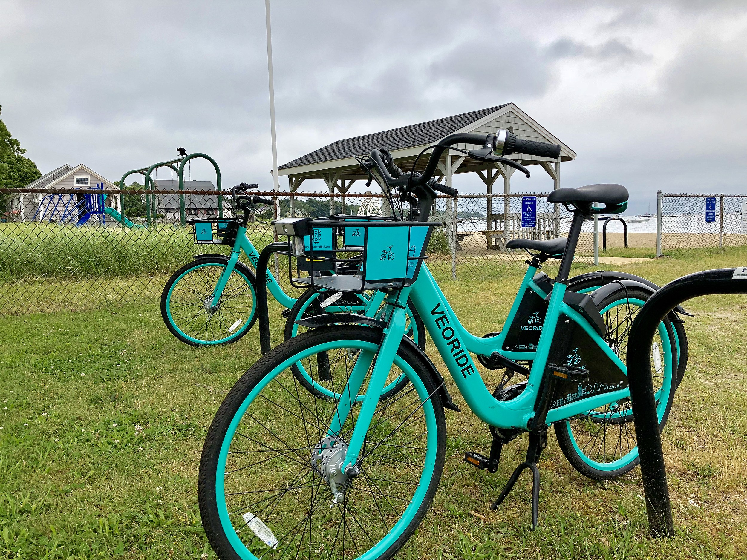 Tour The Southcoast On A Rented Turquoise Veoride Bike