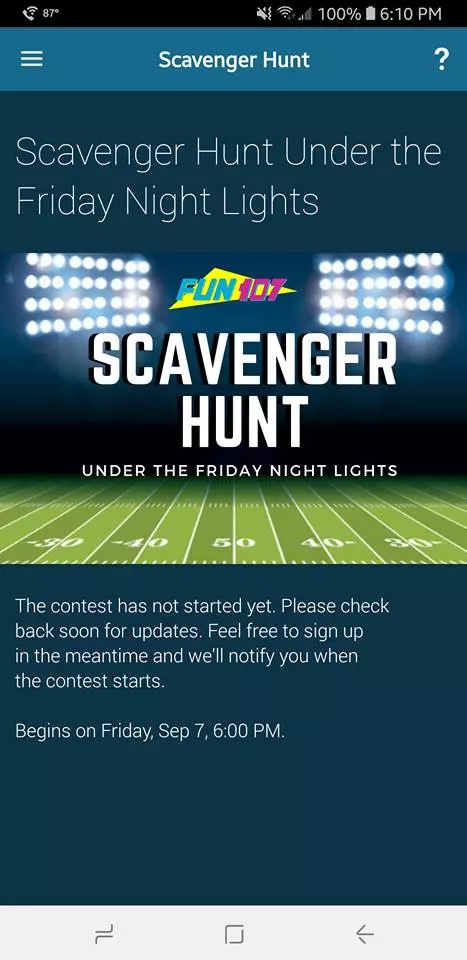 Play Our Friday Night Lights Scavenger Hunt For Drake Tickets
