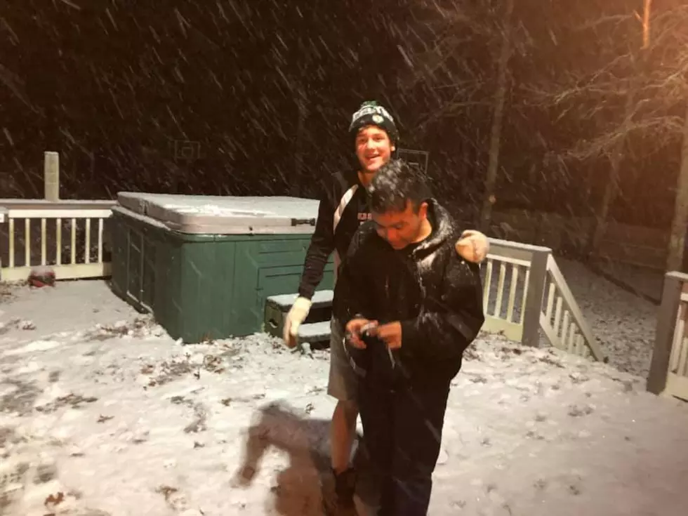 ORR Exchange Student Sees Snow For the First Time