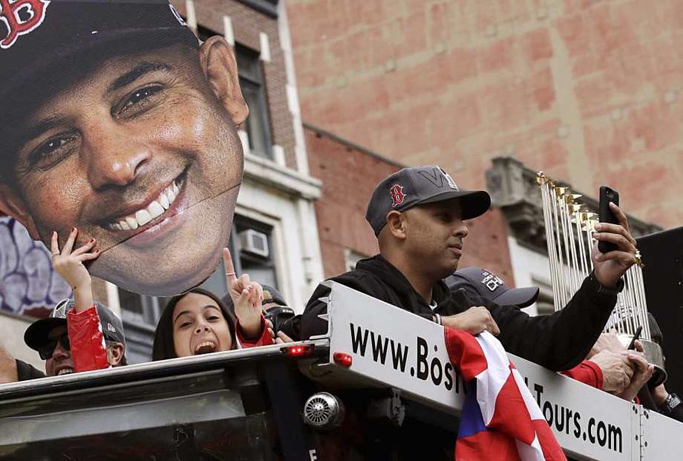 Alex Cora Hit By a Beer During Red Sox Parade [VIDEO]