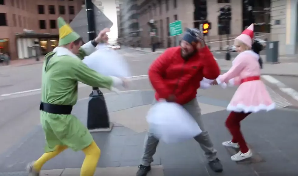 My Buddy 'Buddy' is Back With Back-up For Pillow Fights [VIDEO]