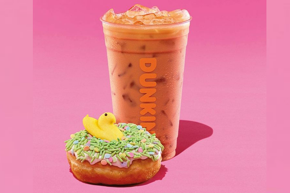 Marshmallow Peeps Are Taking Over Dunkin’s New Spring Menu