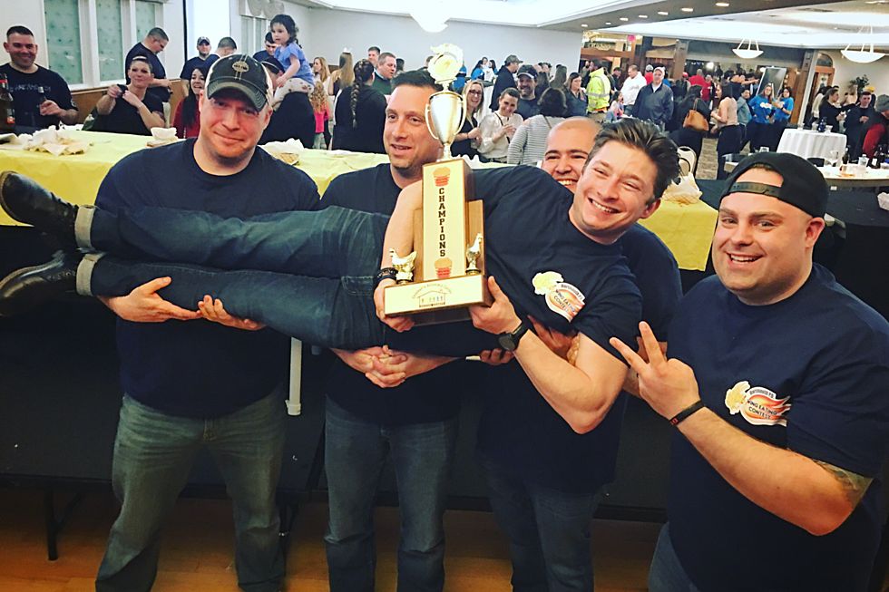 Dartmouth PD Secures Back-to-Back Wing-Eating Championship [VIDEO]