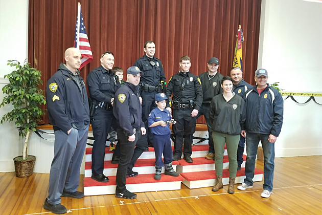 Dartmouth Police Department Surprises Young Fan in the Community