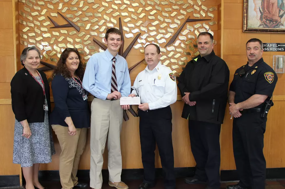 Bishop Stang Student Creates Award-Winning Fundraiser for Fallen Firefighter