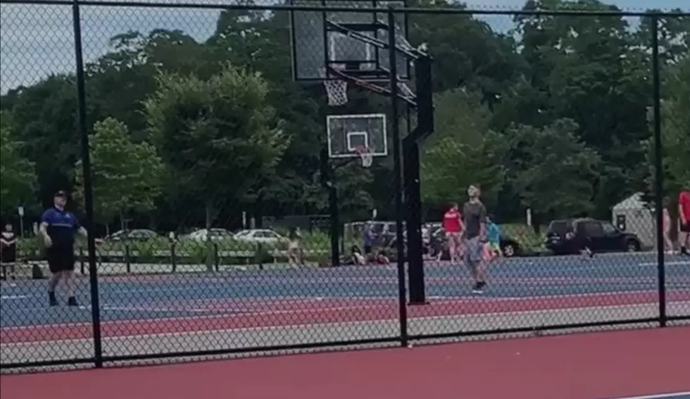 Bristol Police Officer Shoots Hoops with Boy with Autism [VIDEO]