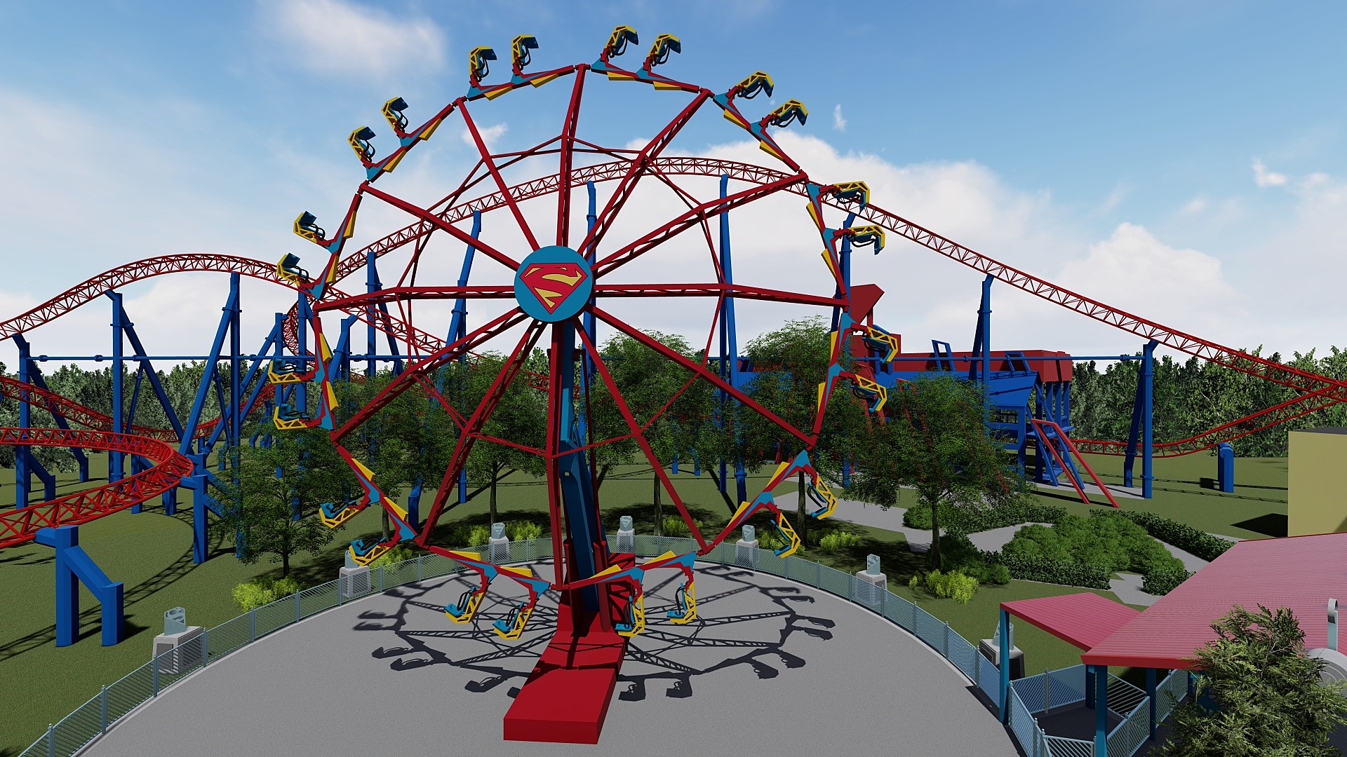 Six Flags New England Is Preparing to Open for the Season