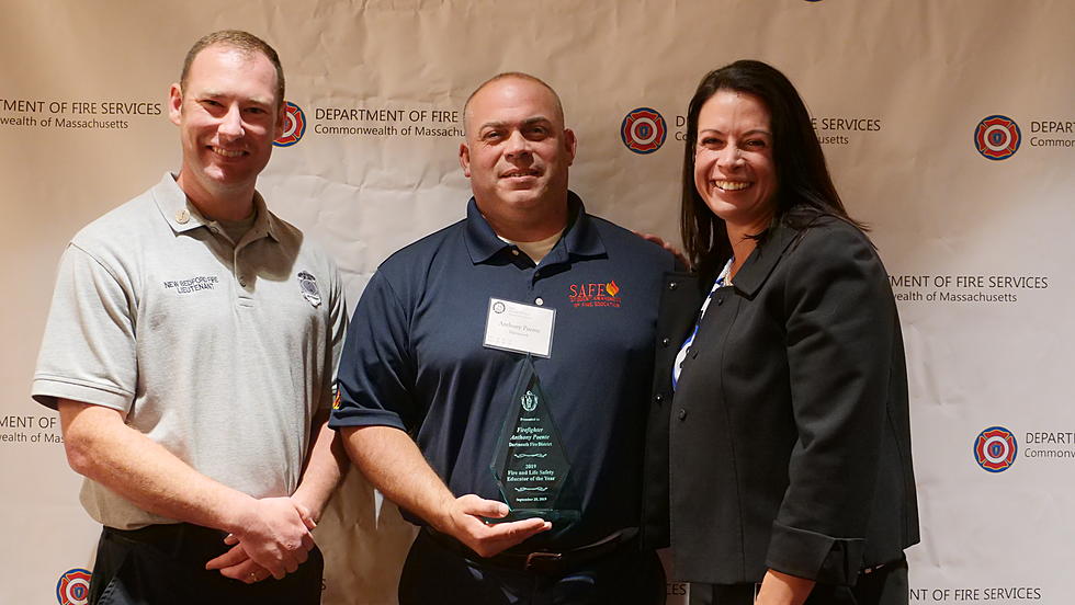 New Bedford and Dartmouth Firefighter Receives Fire and Life Safety Educator of the Year Award