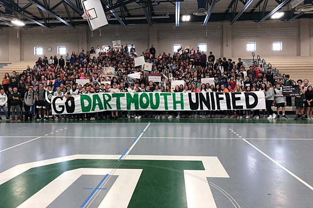 Dartmouth High School in Unified Champion Schools Spirit Contest