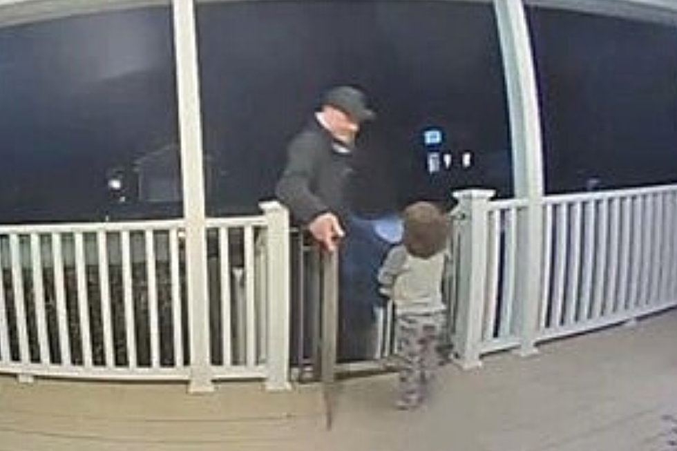 West Warwick Pizza Guy Gets Needed Hug from Young Boy [VIDEO]