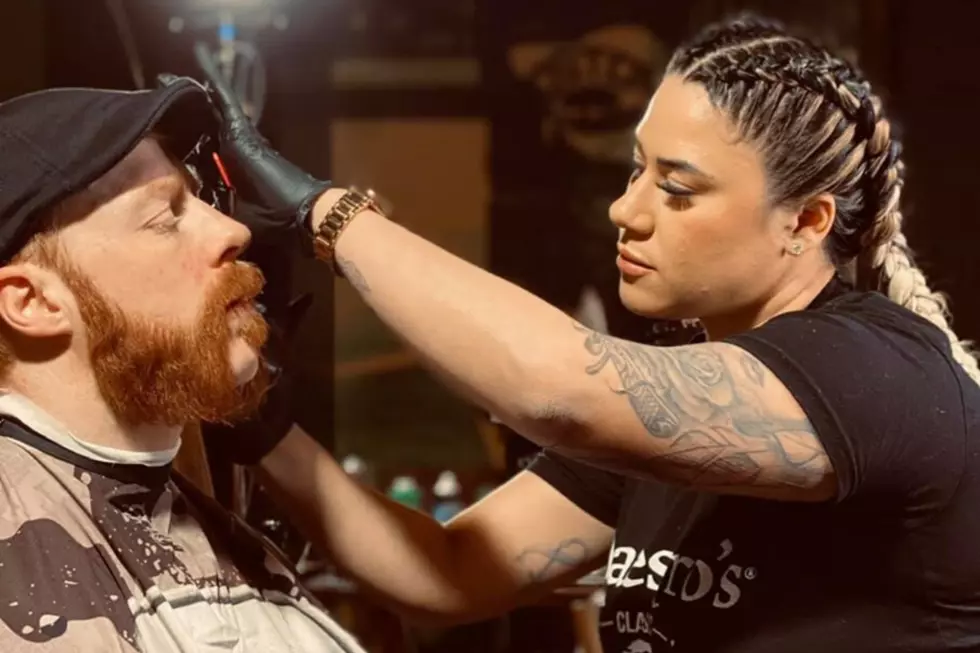 Fall River Barber Cuts Hair for WWE Superstars [PHOTOS]