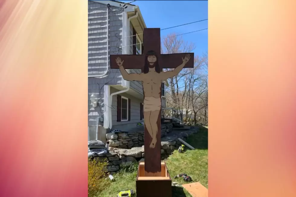 GNBVT Senior&#8217;s Statue Keeps the Easter Sunday Faith Alive [VIDEO]