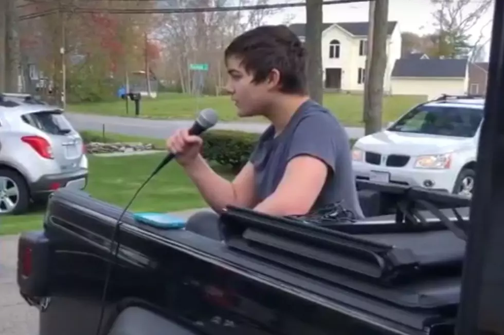 Fall River Teen Surprises, Sings to His Grandmothers on Mother’s Day