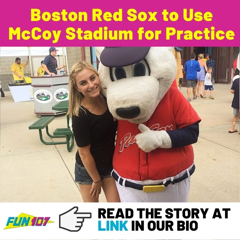 I'm with the Pawtucket Red Sox mascots so come on down and join us