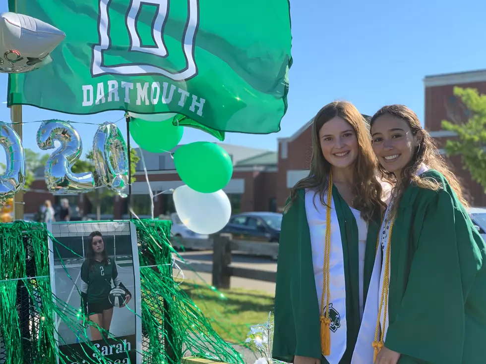 Dartmouth High School Class of 2020 Parade Creates Sea of Green [PHOTOS]