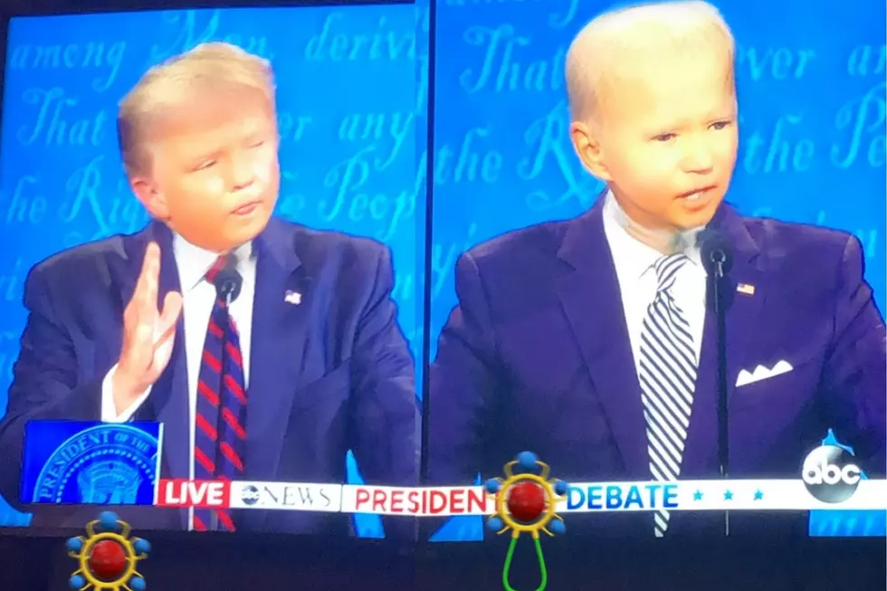 Snapchatting the 2020 Presidential Debate [PHOTOS]