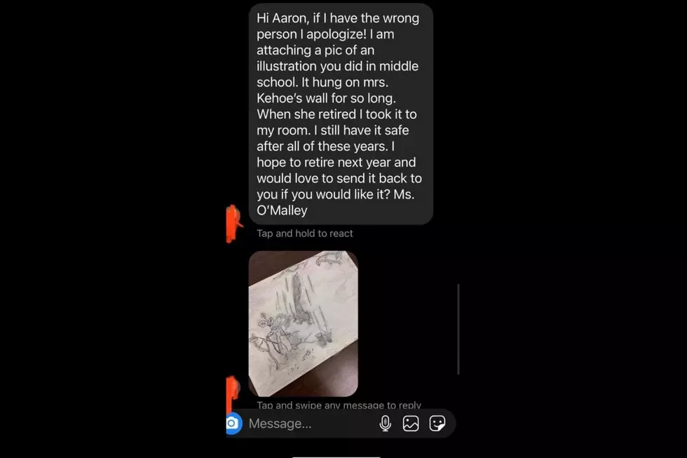 Message exchange between Mrs. O' Malley and Aaron Houbre