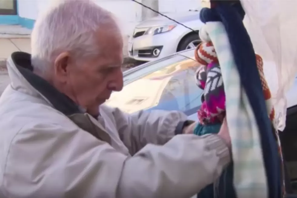 Fall River Family Creates Scarf Pole to Warm Up Those in Need