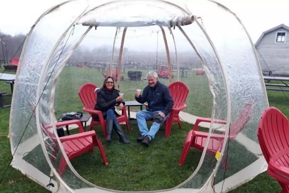 You Can Now Sip Your Bubbly Inside a Bubble in Westport