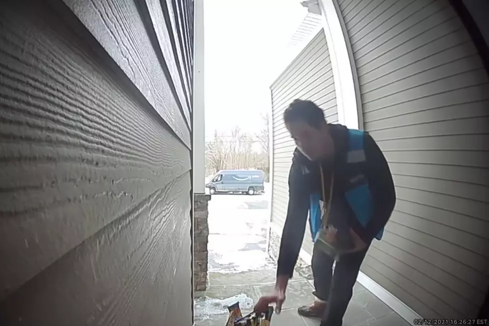 Dartmouth Ring Cam Catches Amazon Worker With Snack Munchies