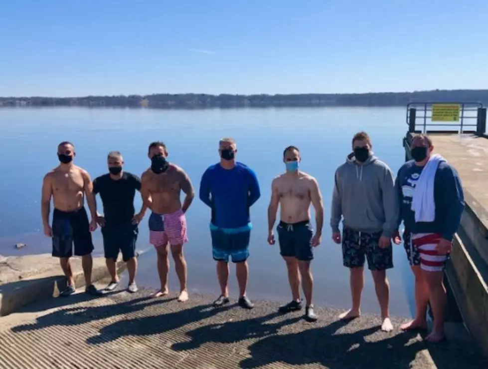 Fall River Police Take the Polar Plunge, Raise Money For the Special Olympics