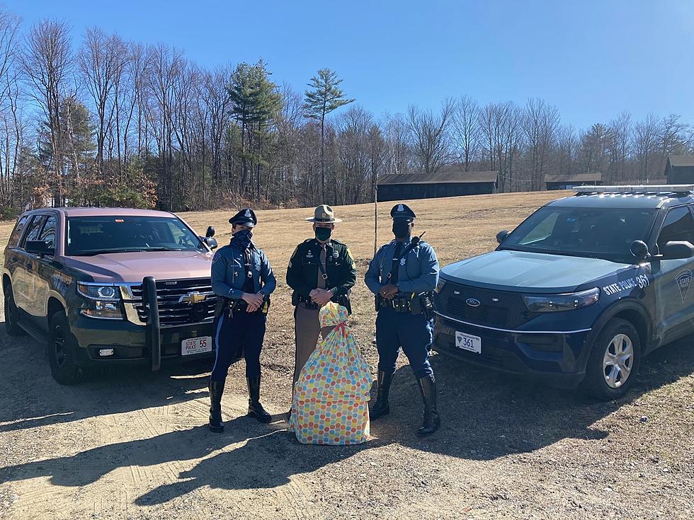 Mass. State Police Help Deliver Easter Basket to Grieving Young Girl